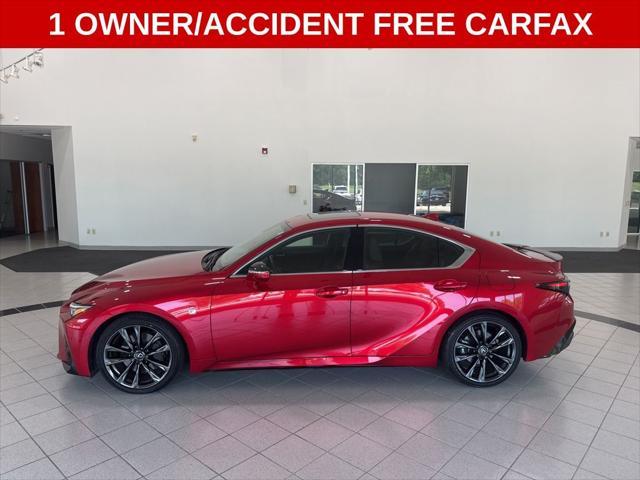 used 2024 Lexus IS 350 car, priced at $46,488