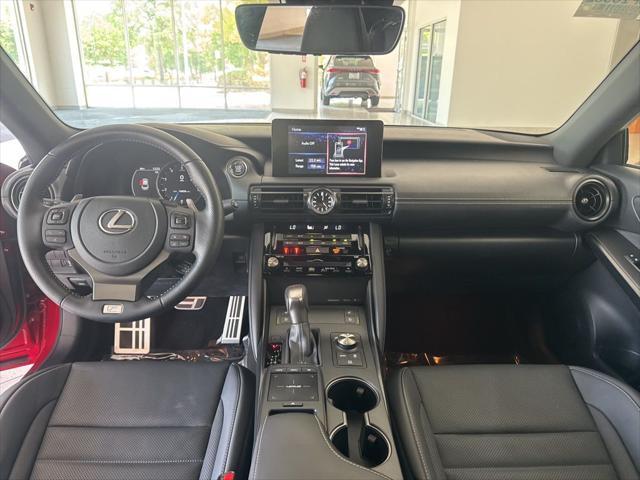 used 2024 Lexus IS 350 car, priced at $46,488