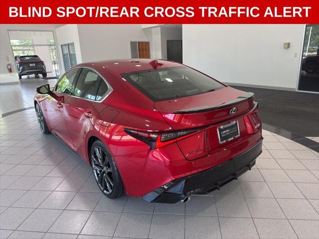 used 2024 Lexus IS 350 car, priced at $46,488