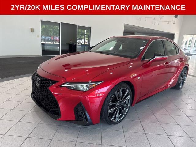 used 2024 Lexus IS 350 car, priced at $46,488