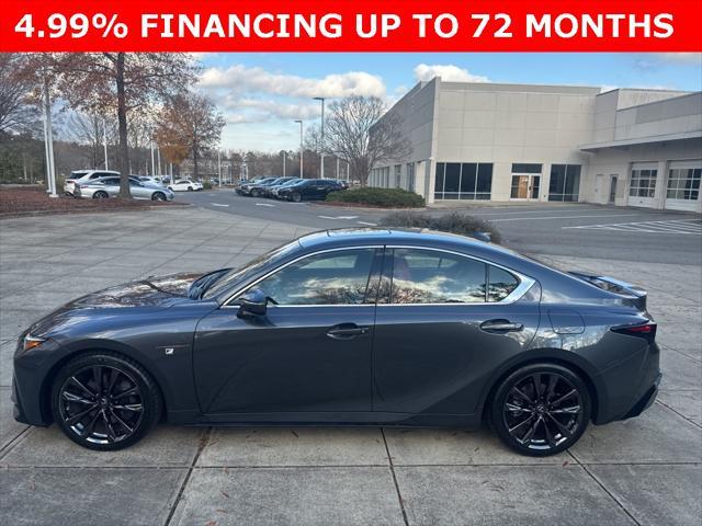 used 2021 Lexus IS 350 car, priced at $43,988