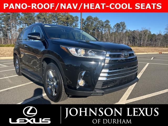 used 2018 Toyota Highlander car, priced at $24,888