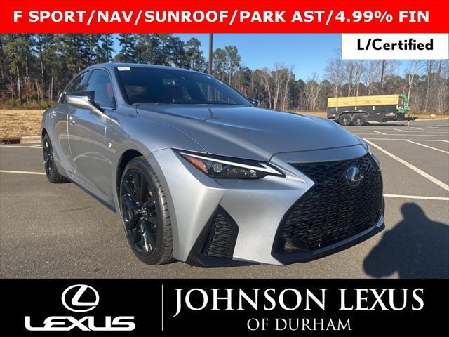 used 2022 Lexus IS 350 car, priced at $42,788