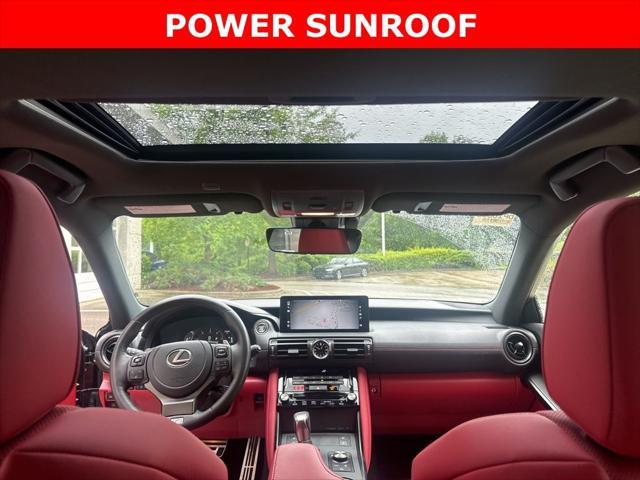 used 2023 Lexus IS 350 car, priced at $44,988