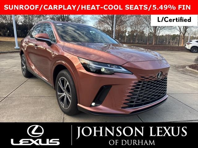 used 2024 Lexus RX 350 car, priced at $49,888