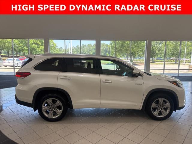 used 2019 Toyota Highlander Hybrid car, priced at $27,988