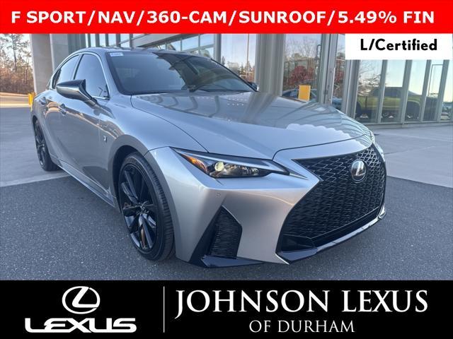 used 2023 Lexus IS 350 car, priced at $46,888