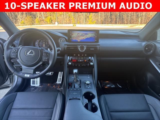 used 2023 Lexus IS 350 car, priced at $46,888