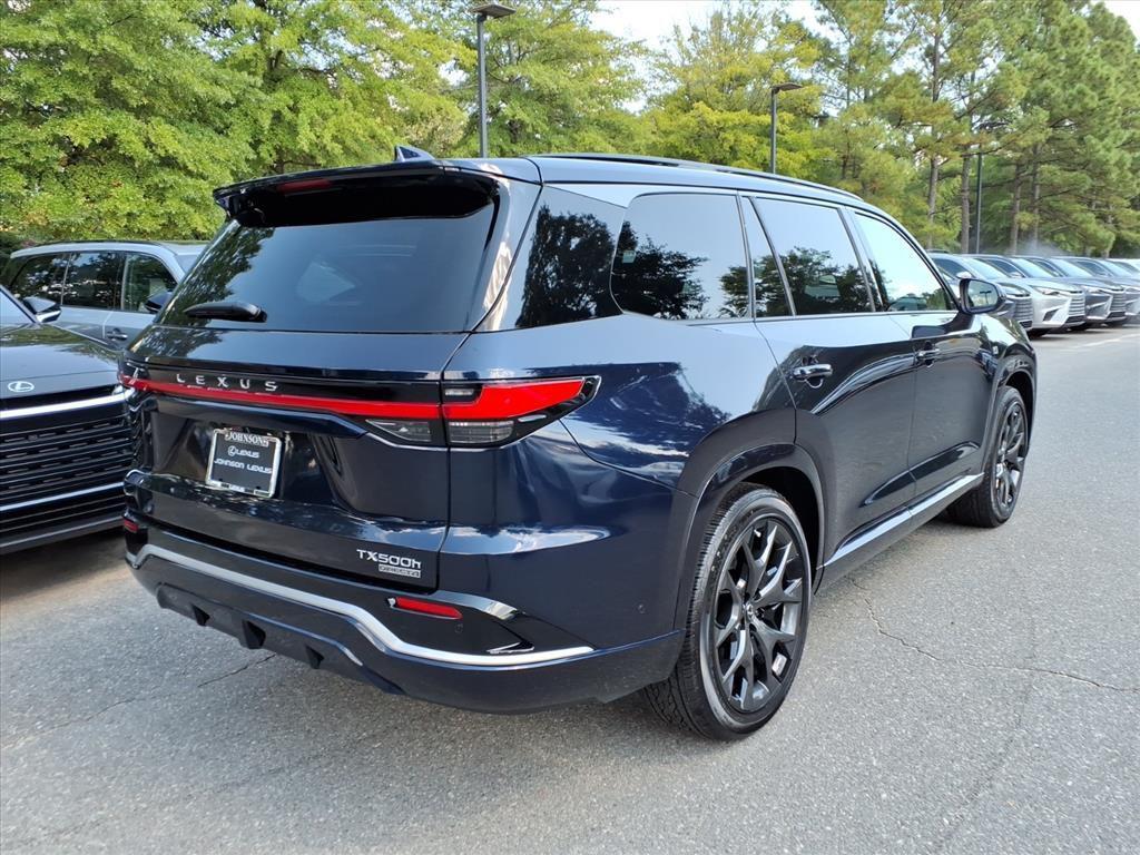 new 2025 Lexus TX 500h car, priced at $73,420