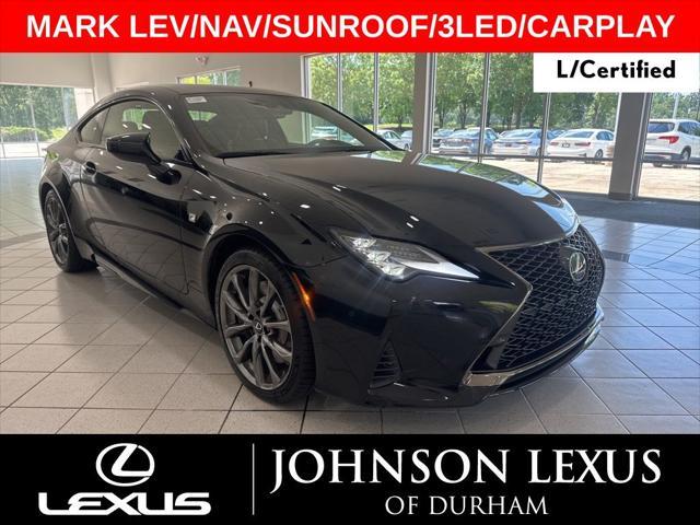 used 2022 Lexus RC 350 car, priced at $44,988