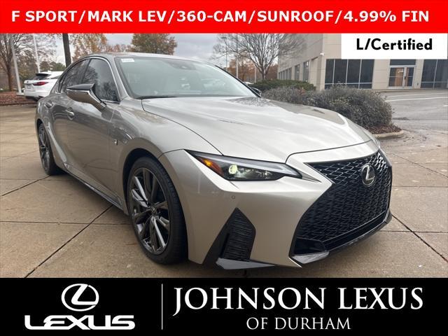 used 2022 Lexus IS 350 car, priced at $42,888