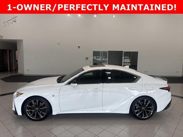 used 2023 Lexus IS 350 car, priced at $42,988