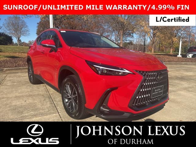 used 2025 Lexus NX 250 car, priced at $41,988