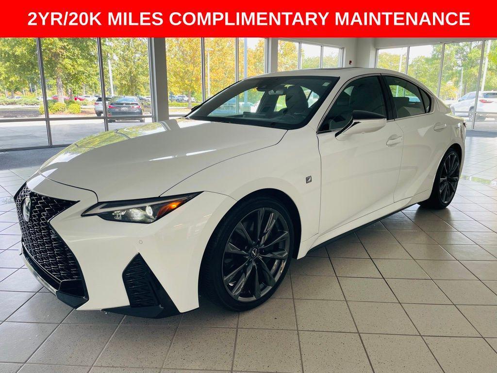 used 2024 Lexus IS 350 car, priced at $43,488