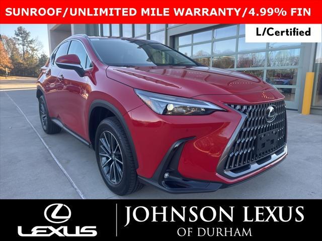 used 2025 Lexus NX 250 car, priced at $41,488