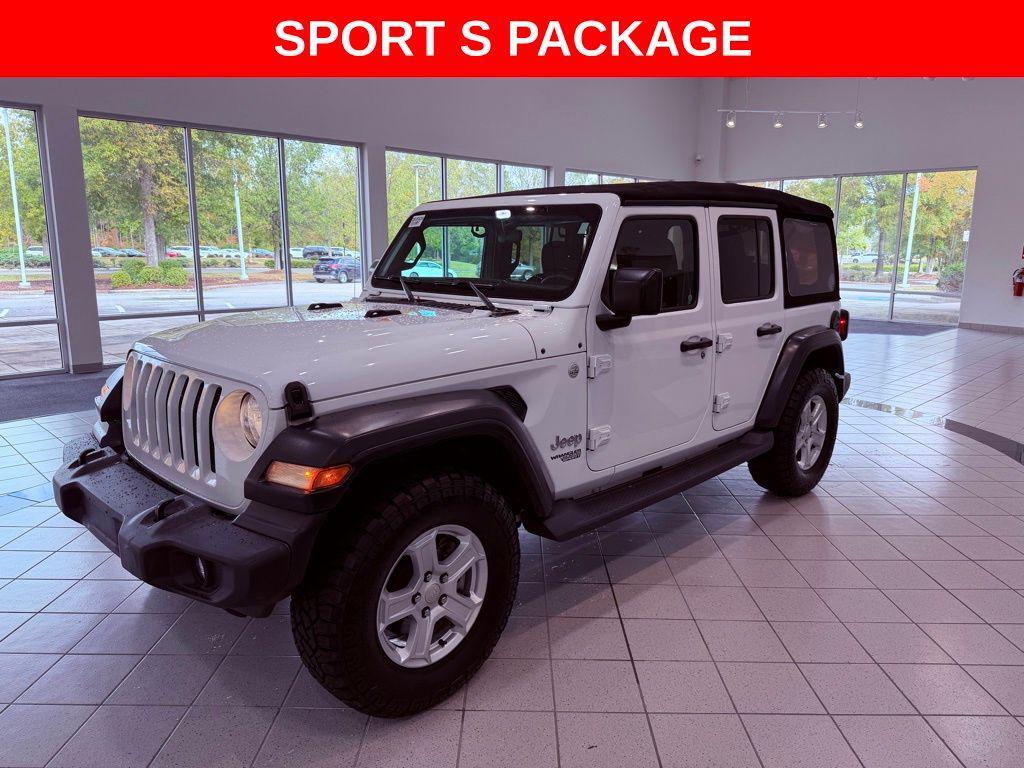 used 2019 Jeep Wrangler Unlimited car, priced at $23,988