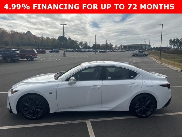 used 2024 Lexus IS 350 car, priced at $45,988