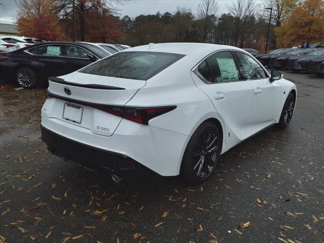 new 2024 Lexus IS 350 car, priced at $46,380