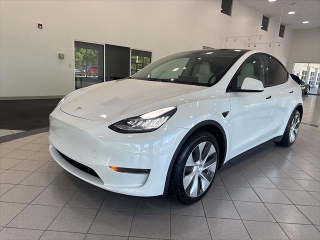 used 2021 Tesla Model Y car, priced at $27,988