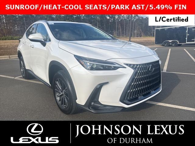 used 2024 Lexus NX 250 car, priced at $39,988