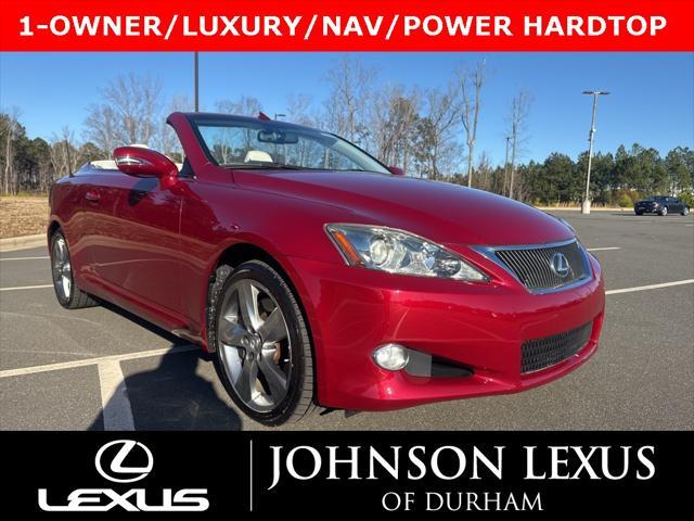 used 2010 Lexus IS 350C car, priced at $14,988