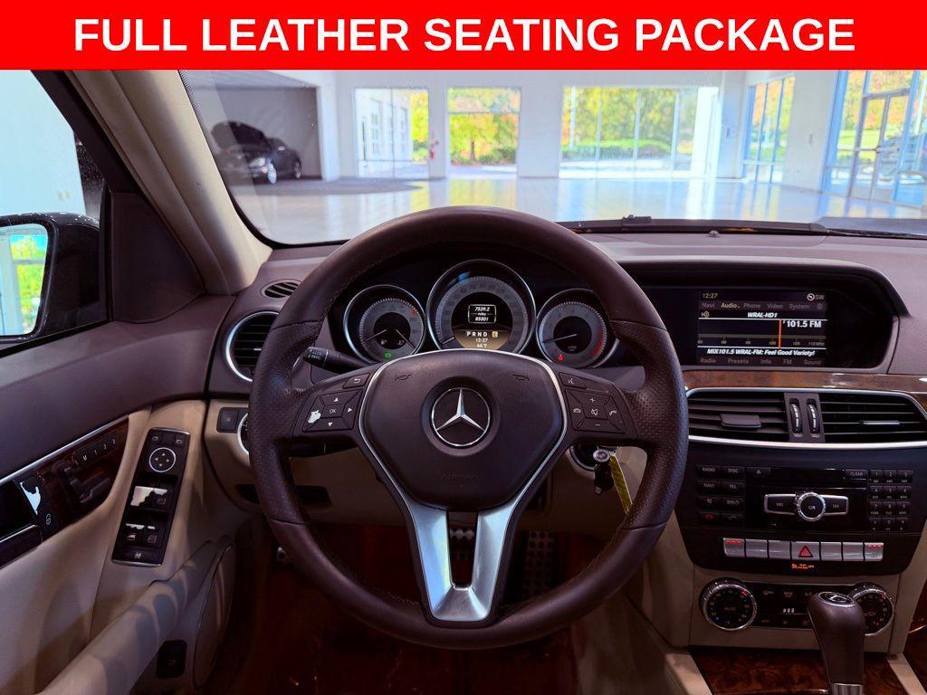 used 2012 Mercedes-Benz C-Class car, priced at $9,988