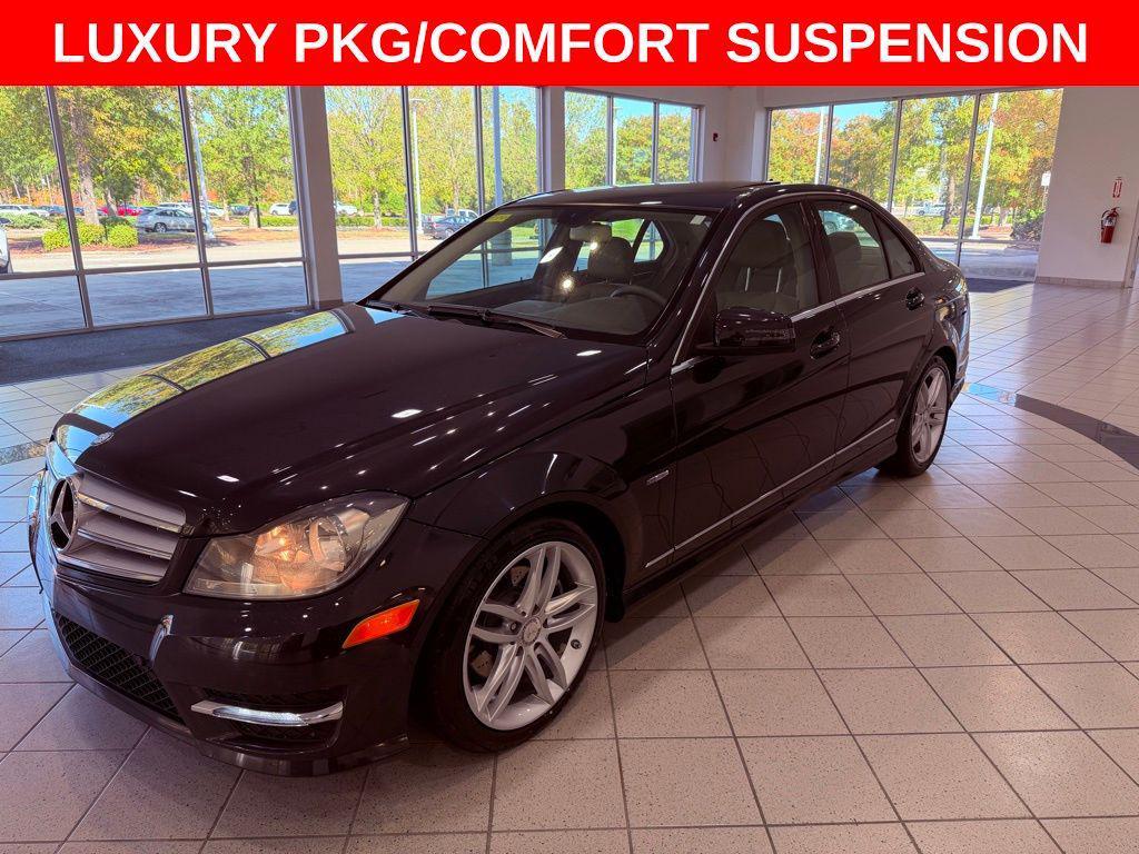used 2012 Mercedes-Benz C-Class car, priced at $9,988