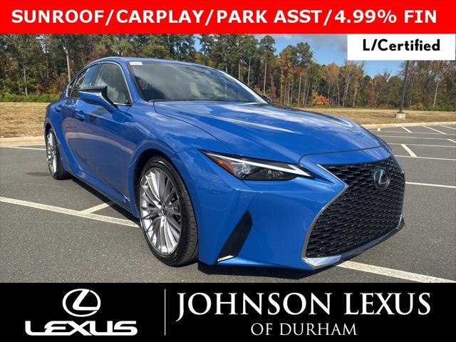 used 2023 Lexus IS 300 car, priced at $39,988