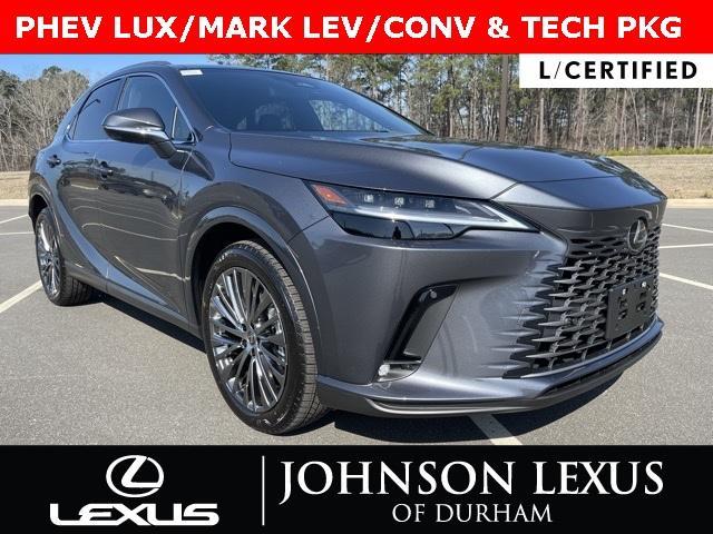 used 2024 Lexus RX 450h+ car, priced at $73,888