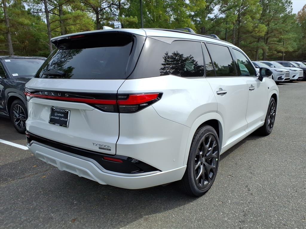 new 2026 Lexus TX 500h car, priced at $74,378