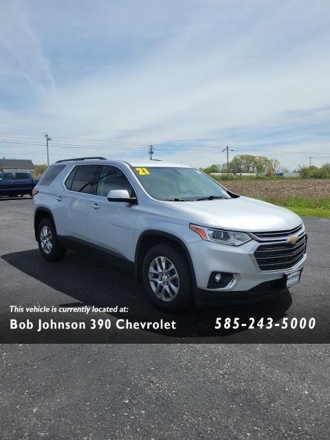 used 2021 Chevrolet Traverse car, priced at $29,545