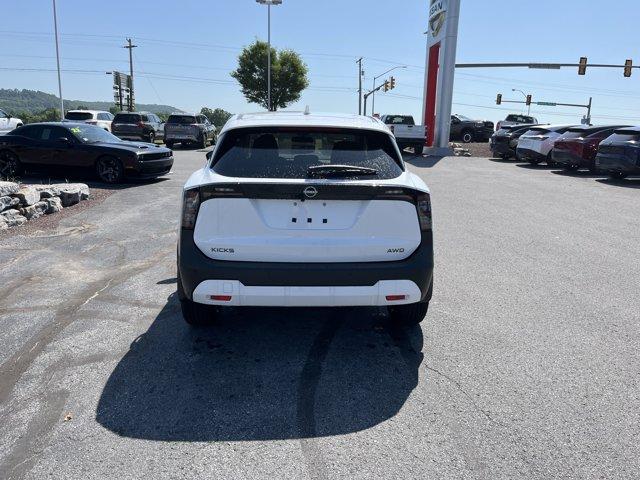 new 2025 Nissan Kicks car, priced at $26,100