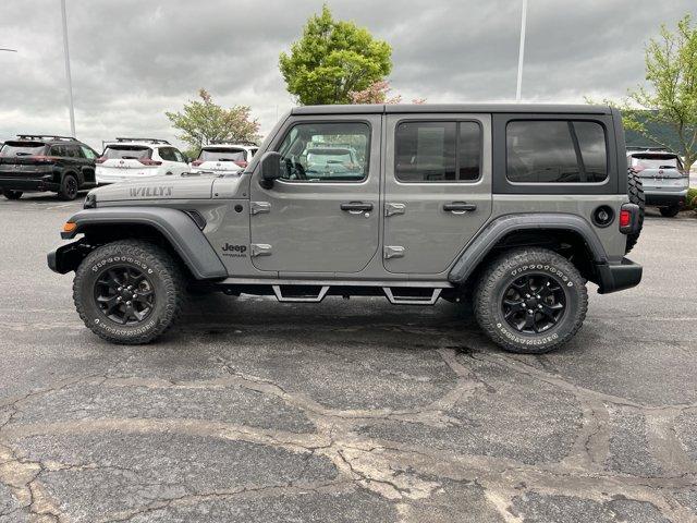 used 2021 Jeep Wrangler car, priced at $33,400