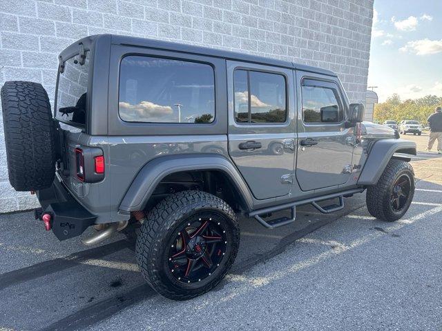 used 2021 Jeep Wrangler Unlimited car, priced at $36,754