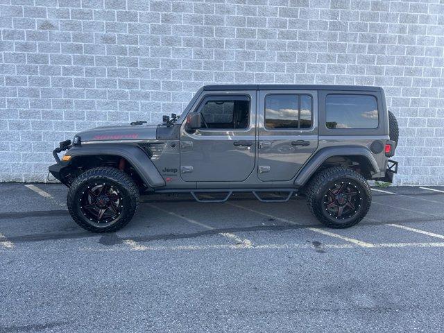 used 2021 Jeep Wrangler Unlimited car, priced at $36,754