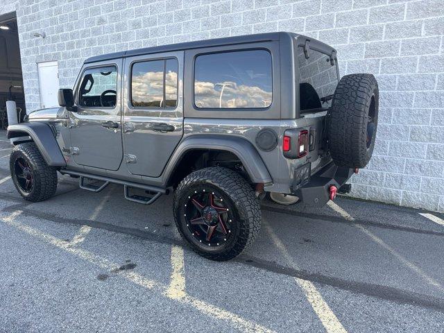 used 2021 Jeep Wrangler Unlimited car, priced at $36,754