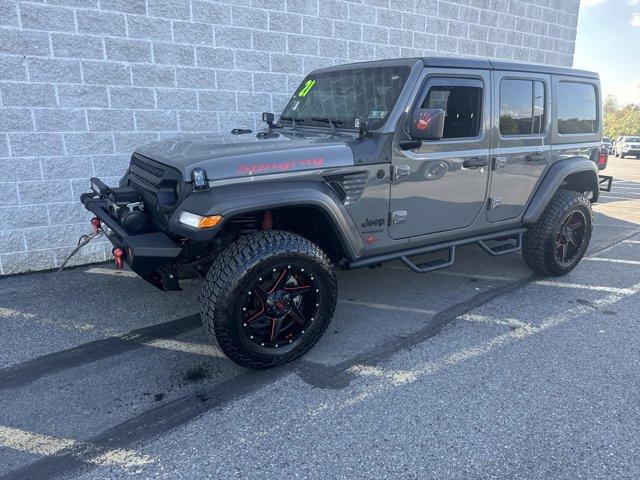 used 2021 Jeep Wrangler Unlimited car, priced at $36,754