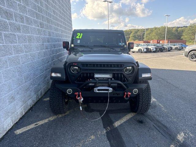 used 2021 Jeep Wrangler Unlimited car, priced at $36,754