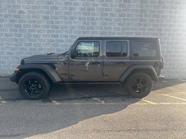 used 2021 Jeep Wrangler Unlimited car, priced at $32,891