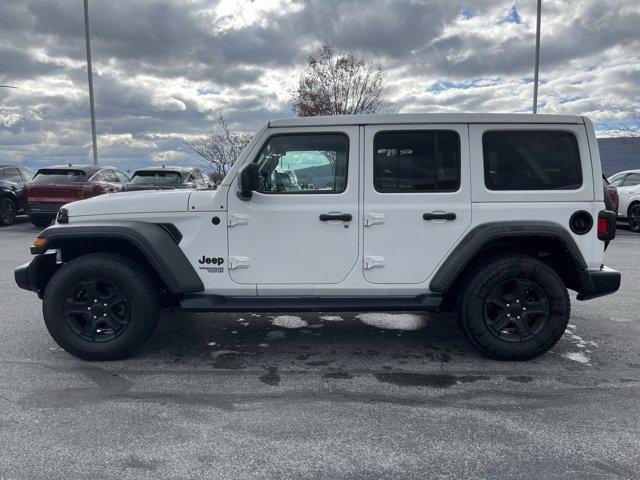 used 2021 Jeep Wrangler car, priced at $32,000
