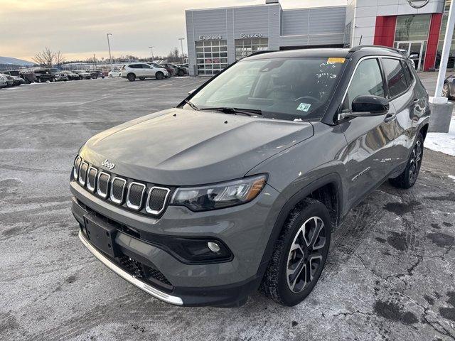 used 2022 Jeep Compass car, priced at $23,100