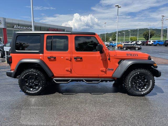 used 2023 Jeep Wrangler car, priced at $36,000
