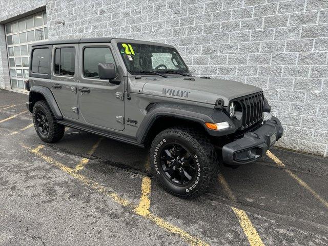 used 2021 Jeep Wrangler car, priced at $33,852