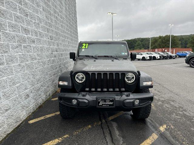 used 2021 Jeep Wrangler car, priced at $33,852