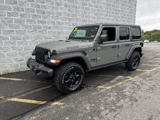 used 2021 Jeep Wrangler car, priced at $33,852