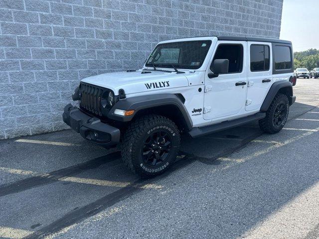 used 2021 Jeep Wrangler car, priced at $33,895