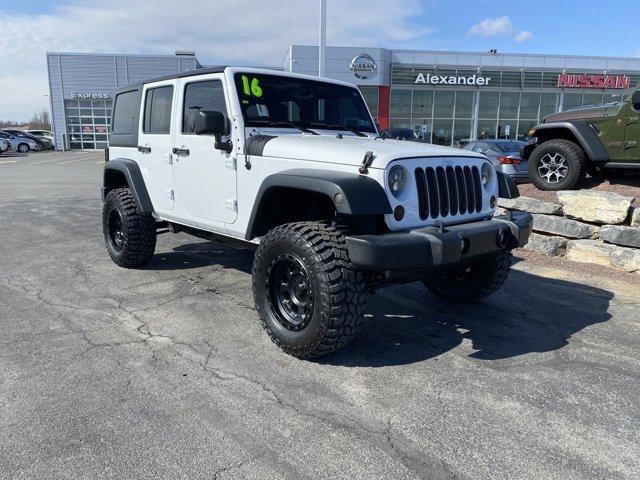 used 2016 Jeep Wrangler car, priced at $22,100