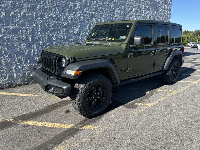 used 2021 Jeep Wrangler car, priced at $36,264