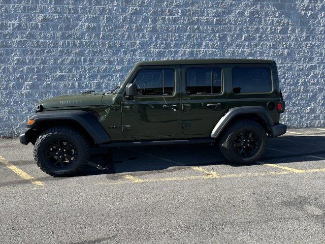 used 2021 Jeep Wrangler car, priced at $36,264