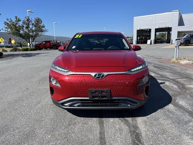 used 2021 Hyundai Kona EV car, priced at $16,300